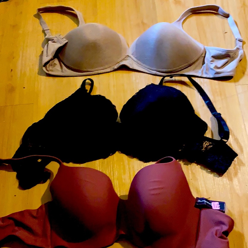 Bras never worn